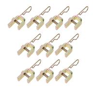 INOOMP 10 Pièces Fixation du Tube D'extension Vanne en Fer, Rallonge de Valve pour Pneus Jumelés, Montage Rapide Adapté à L'entretien de Camions et Suv