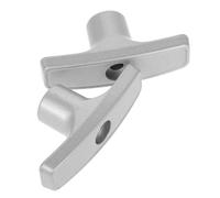 INOOMP 10 Pièces Manivelle de Rechange pour Vanne de Vidange de Camping-car, Tige D’extension, Aluminium Argenté, Résistante la Rouille, pour Vanne de Déchets Rv