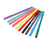 INOOMP 10 Pièces Stylos à Pigments Comestibles en Plastique pour Décoration Délicate de Gâteaux et Biscuits, Outils Pratiques pour Mariages et Cérémonies, Double Embout Couleur Aléatoire