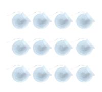 INOOMP 100 Pièces à Thé Ronds en Papier Cordon pour Poudre D’herbes et Épices, Faciles à Nettoyer, Adaptés la Préparation de Sachets Parfumés