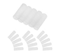 INOOMP 100 Pièces Protection en PE pour Anti-poussière Prise Casque 3,5mm Protège L'humidité et Déformation, Compatible Écouteurs et Oreillettes