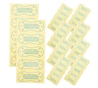 INOOMP 100pièces Étiquettes de Protection pour Culottes de Maillot de Bain Protège-Slips Femme Autocollants Adhésifs pour sous-vêtements