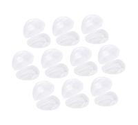 INOOMP 10Pièces Boîte de Rangement Garçon Fille Étui Portable Poussière pour Sucettes et Accessoires