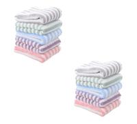 INOOMP 10pièces Serviettes pour Petits Animaux Fleece Doublures De Cage pour Hamsters Et Cochons Tapis Absorbants
