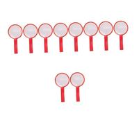 INOOMP 10pièces Tableau De Score Réutilisable Panneaux De Vote Érasables à Double Face pour Juges Et Compétitions Sportives
