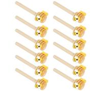 INOOMP 12 pièces Bâtons à Miel Décoratifs Abeille pour Fête Ornements Mini Abeilles Centre de Table Rustique Printemps été Accessoires Déco Plateau à Plusieurs Niveaux