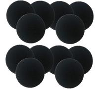 INOOMP 12 pièces Filtres Actifs au Charbon pour Composteurs et Aquariums Coussins Filtrants Haute Densité Anti-odeurs pour Bacs à Compost et Filtres Aquarium Remplacement pour
