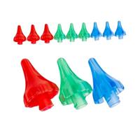 INOOMP 12 pièces Kit Irrigation Auriculaire Réutilisable Embouts de Rinçage Précis pour Nettoyage Doux de Oreille à Domicile et Voyage