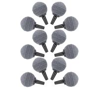 INOOMP 12 Pièces Lot de Pierres à Air en Grès pour Aquarium, Diffusion Uniforme des Bulles d'air, Oxygénation de l'eau pour Poissons et Plantes Aquatiques