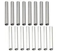 INOOMP 16 Tiges D’électrolyse Précises en Fer et Aluminium pour Analyse Qualité de L’eau, Électrolyseur de Précision, Anodes pour Chauffe-eau, Usage Laboratoire et Industriel, Testeur