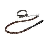 INOOMP 1ensemble Laisse De Traction pour Chien Collier Et Laisse Amovible pour Promenades Quotidiennes Et Courses Convient Aux Chiens De Toutes