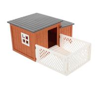 INOOMP 1ensemble Modèle Réaliste De Poulailler pour Animaux De Ferme Kit De pour Scolaires Et Décorations De Jardin