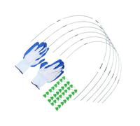 INOOMP 1ensemble Support De Jardin Arceau pour De Piquets Arches pour Tunnel De Culture Plantes Et Facile à Installer Et Réutilisable