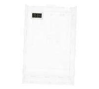 INOOMP 1pièce Caisse De Nourriture Acrylique pour Reptiles Boîte Alimentation Transparente avec Thermomètre Récipient Pratique pour Élevage Et Nourrissage De Reptiles