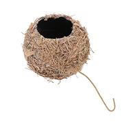 INOOMP 1Pièce Oiseau Suspendu Tissée Décoration Végétale pour Jardin et Intérieur Abri pour Oiseaux et Petits Animaux Fournitures de Jardin