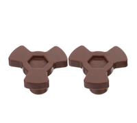 INOOMP 2 accouplements pour moteur de plateau tournant de micro-ondes, port | Remplacement du guide d'axe de plateau tournant, supporte les plateaux de guidage à rouleaux pour fours à micro-ondes