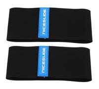 INOOMP 2 Paires Housses Élastiques de Protection pour Patins à roulettes Double Protection et Résistante Rayures pour Adolescents et Adultes