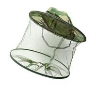 INOOMP 2 Pcs Anti Inset Hat Hat Bee Resistance Cap Mesh Cap Anti Bee Hat Camouflage Fishing Men and Women Camouflage Anti Bee Hat Face Protector Mesh Hat