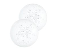 INOOMP 2 Pièces Boule de Verre de Fontaine Boule de sphère de Verre Boule divinatoire Verre à Balle Boule de Cristal divinatoire orbes décoratifs Boules à Bulles de Cristal Un Verre