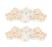 INOOMP 2 Pièces Bouton de Meuble en Alliage de Zinc, Style Moderne, 24 Mm | Forme Créative, Aspect Délicat, Léger et Pratique, pour Armoire et Placard, Décoration Maison
