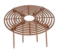 INOOMP 2 Pièces Couvercle de Pot de Fleurs Protection pour Plantes Stoppeur de Creusage pour Design Simple et Élégant Matériau Accessoire Décoratif pour Jardin et Intérieur