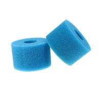 INOOMP 2 pièces Filtre Piscine Mousse Cylindrique Anti-bouchage Éponges Filtrantes Réutilisables Compatibles Spa et Bassin Nettoyage