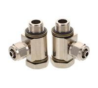 INOOMP 2 Pièces High-strength Reusable Connectors And Screws For Tyre Changer Machines Pressure Resistant Replacement Accessories