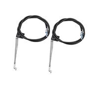 INOOMP 2 pièces Levier de Déblocage Canapé avec Câble Résistant Poignée de Rechange pour Fauteuil Inclinable Compatible Plupart des Canapés et Fauteuils Relax Surface Polie Antirouille