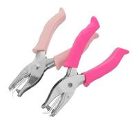 INOOMP 2 Pièces Perforatrice Manuelle à Trou pour Papier Outil de Poinçonnage et Facile à Utiliser