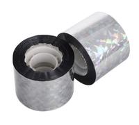 INOOMP 2 Pièces Ruban Effaroucheur d'oiseaux Réfléchissant Double Face en Pet pour Vergers et Patios, Protection Polyvalente Pics et Oiseaux Indésirables