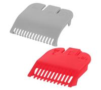 INOOMP 2 pièces Set de Guides de Coupe pour Tondeuse Cheveux Réglables Accessoires Professionnels Résistants Outils Pratiques pour Coiffeurs et Usage Personnel Précision de Coupe Assurée