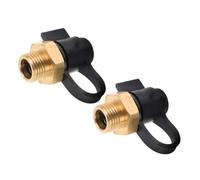 INOOMP 2 pièces Soupape Admission Air pour Réservoir Gaz Valve de Sécurité pour Compresseur Air Accessoire Robuste et Facile à Remplacer Régulateur Pression Fiable