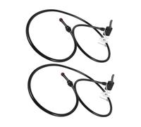 INOOMP 2 pièces Tuyau Extension pour Pompe à Vélo Anti-gel avec Adaptateurs Multiples Résistant Au Froid pour Accessoires Vélo et Gonflage Rapide des Pneus Presta et Valves Standards