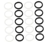 INOOMP 20 pièces Kit de Joints Étanchéité pour Hydraulique Horizontal Accessoires de Réparation pour Bouchons Huile et Joints Toriques de Rechange pour Entretien Automobile et Industriel