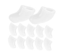 INOOMP 20 Pièces kit d'ongles de Chat cônes de Griffe de Chat Casquettes à Griffes de Chien Accessoires de Chats Pince à Griffes de Chat ongle de Chat Couvre-Ongles de Chat TPR Blanche