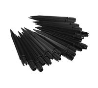 INOOMP 20pièces Lot de Piquets pour Lampes Solaires De Jardin Accessoires De Fixation Piquets De Sol pour Éclairage Solaire