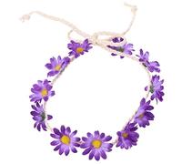 INOOMP 2pièces Bandeau Fleuri pour Cheveux de Mariée Marguerites Accessoire de Coiffure Bohème pour Femme