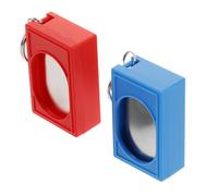 INOOMP 2pièces Cliqueur pour Dressage Chien Clicker Léger et Portable pour Entraînement de Chiens et Autres Animaux de Compagnie