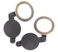 INOOMP 2Pièces Couvre Juriste de Porte Protection Intimité pour Pupil de Porte de Visionneuse de Porte Ancien pour Sécuriser Votre Entrée