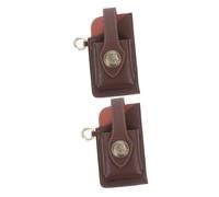INOOMP 2pièces De Multi-usages PU pour Hommes Poche à Téléphone Et Accessoires pour Activités Plein Air Voyages Et Shopping