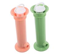 INOOMP 2pièces Distributeur De Purée Pour Garçon Fille Outil Pratique De Remplissage De Sachets Alimentaires Accessoire Pour Fruits Et Yaourt Vert Et Rose
