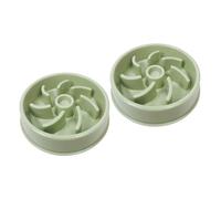 INOOMP 2pièces Gamelle Anti-glouton pour Chien Et Chat Bol Plastique Vert Ralentit Alimentation Et Prévient Les Risques De Suffocation pour Animaux De Compagnie
