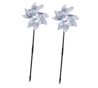 INOOMP 2pièces Moulin à Vent Dispositif Anti- pour Jardin Extérieur Outil De Bannissement Animaux