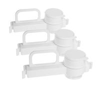 INOOMP 3 pièces Clips de Fermeture Sachet avec Bec Verseur Intégré Lot de Clips Étanchéité pour Sacs Alimentaires Organisation Pratique Snacks et Liquides