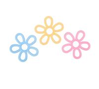 INOOMP 3 Pièces Exerciseur Doigts Silicone Renforcement Extenseur Doigts avec Niveaux de Résistance pour Musculation Main et Poignet Portable pour Bureau Maison et Voyage