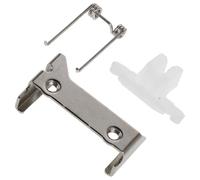 INOOMP 3 Pièces Lame Bloc Fixe Inoxydable en Acier et Plastique Pivotant Accessoire Électrique Guidage pour Réparation Précise pour Tondeuse de Outils de Coiffure