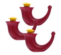 INOOMP 3 pièces Lot de Flacons de Lavage Nasal pour Irrigation et Nettoyage Bouteille de Rinçage Compacte et Portable Système Irrigation Nasale pour Adultes et Garçon Fille Sécurisé