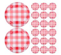 INOOMP 30 couvercles à ouverture standard pour conserves, 7,1 cm (2,8 po),