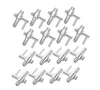 INOOMP 30pièces Régulateur De Débit pour Pompe à Air Aquarium Distributeur De Tubes à Ensemble De Séparateurs De Joints Acier Inoxydable pour Pompe à