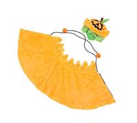 INOOMP 3ensembles Costume Halloween pour Animaux avec Cape Et Chapeau Ensemble pour Chiens Et Chats Accessoires De Fête Adorables pour Halloween Et Festivals